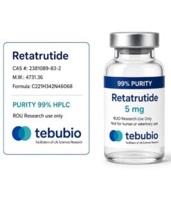 Retatrutide 5mg vial kopen Nederland – 99% pure research peptide