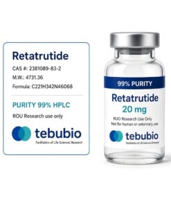 Retatrutide 20mg vial kopen Nederland – 99% pure research peptide
